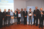 I vincitori del 1. premio: Giovani Albergatori e Coldiretti Giovani Impresa del Trentino - Foto SBB